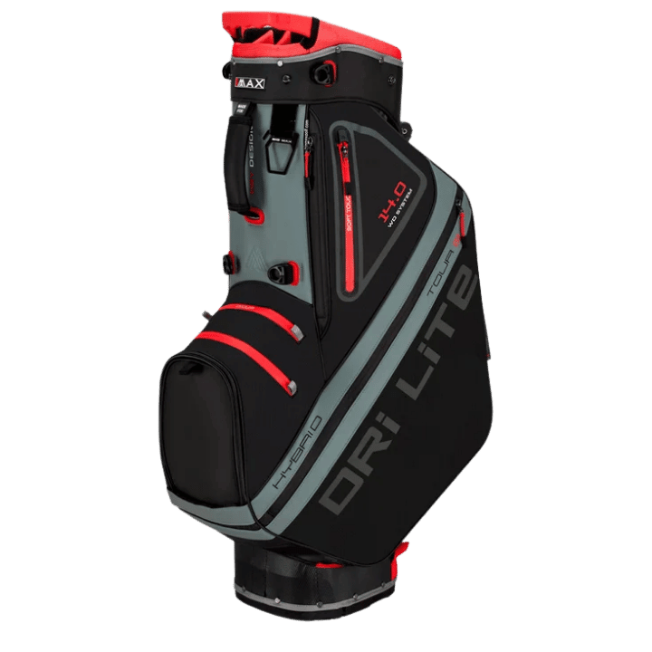 Sac de golf trépied | #color_noir-anthracite-rouge
