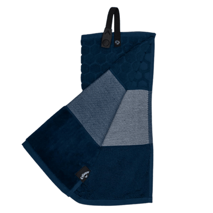 SERVIETTE CALLAWAY - TRIFOLD TOWEL NAVY - Golf Passion