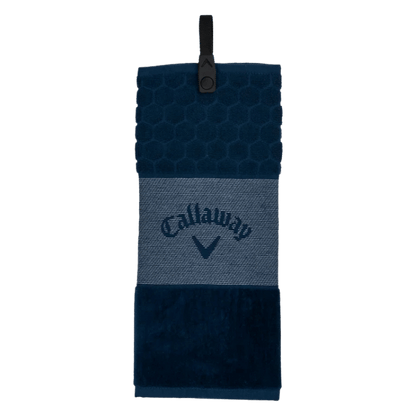 SERVIETTE CALLAWAY - TRIFOLD TOWEL NAVY - Golf Passion