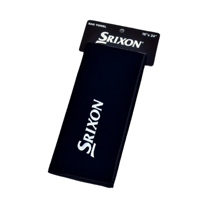 SERVIETTE SRIXON - TRIFOLD MF BLACK - Golf Passion
