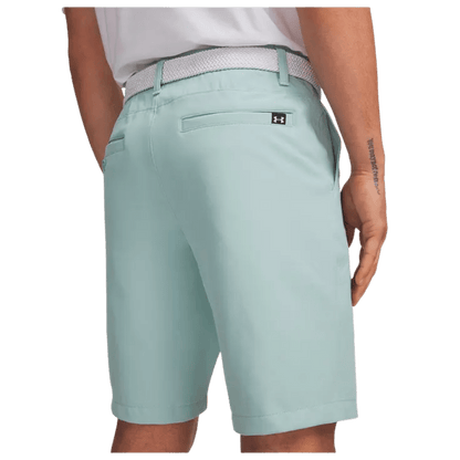 SHORT UNDER ARMOUR - DRIVE TAPERED ENAMEL BLUE HALO GRAY - Under Armour - Golf Passion