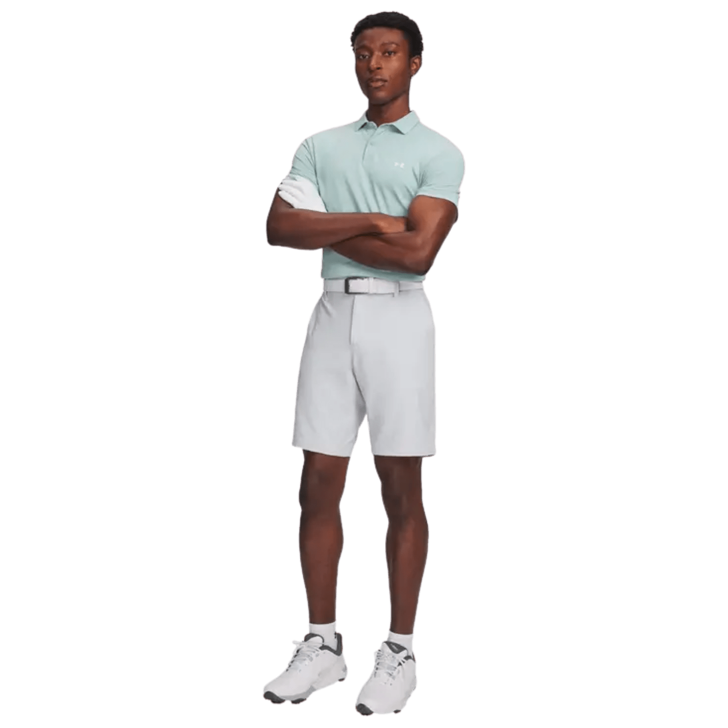 SHORT UNDER ARMOUR - DRIVE TAPERED HALO GRAY HALO GRAY - Under Armour - Golf Passion