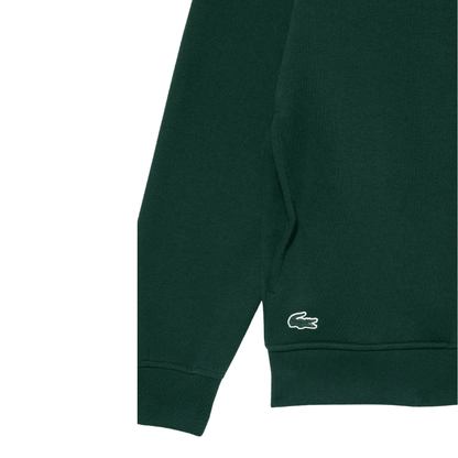 Sweat de golf homme Lacoste Sweatshirts A Capuche - porté de face ou en trois-quarts | #color_vert