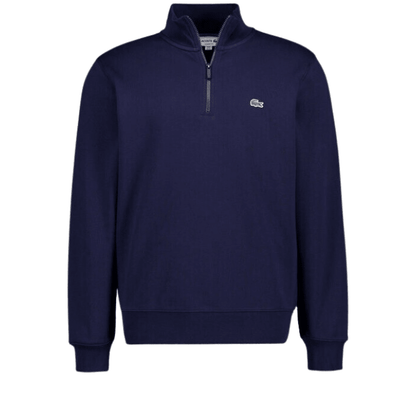 Sweat de golf Lacoste Marine Marine - vue de face à plat | #color_marine