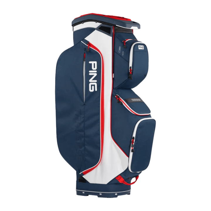 TRAVERSE 244 NAVY WHITE RED - Golf Passion