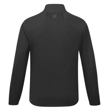 Veste de pluie de golf homme Footjoy Hydro Innovation - vue de dos produit seul | #color_noir
