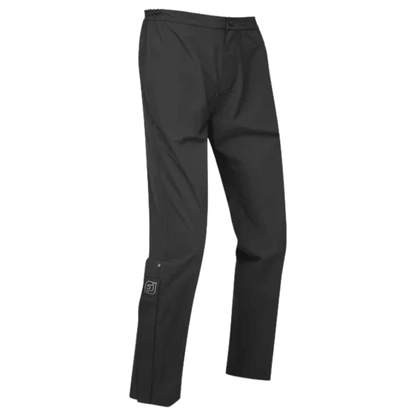 Veste de pluie de golf homme Footjoy Hydrolite X Trouser - vue de face produit seul | #color_noir