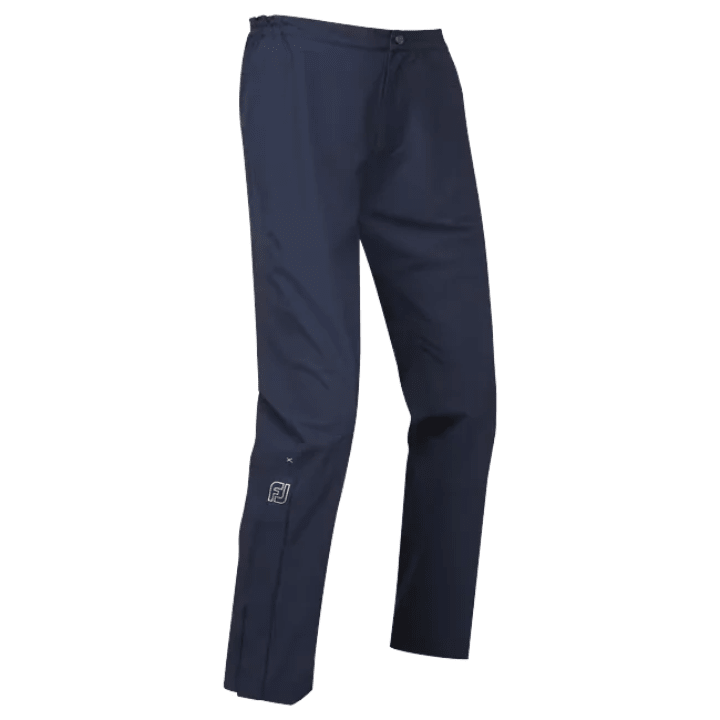 Veste de pluie de golf homme Footjoy Hydrolite X Trouser - vue de face produit seul | #color_marine