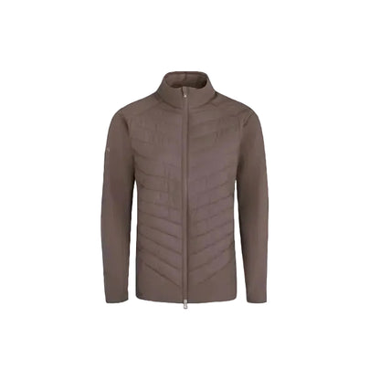 Veste de pluie de golf homme PING Ines - vue de face produit seul | #color_marron