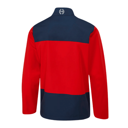 VESTE DE PLUIE PING - AQUADRIVE ROUGE BLEU MARINE - Golf Passion