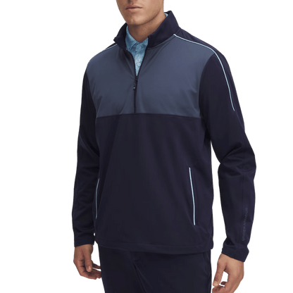 VESTE UNDER ARMOUR - UA DRIVE WIND HALF ZIP BLEU - Under Armour - Golf Passion