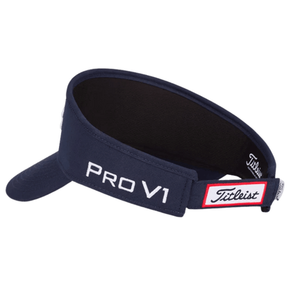 VISIERE TITLEIST - TOUR VISOR NAVY WHITE - Golf Passion